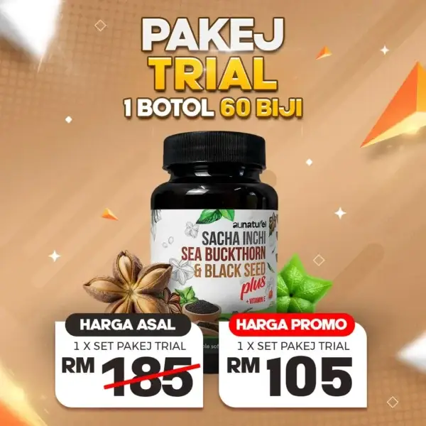 PAKEJ 30 HARI 1 BOTOL SOFTGEL
