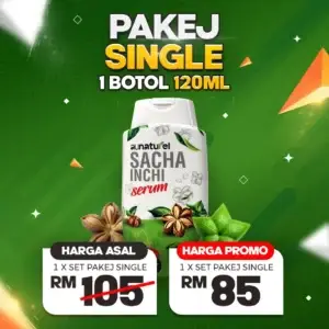 PAKEJ SINGLE 1 BOTOL SERUM